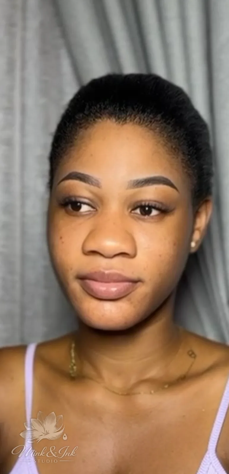 Brows work: Ombre brows and classic lash set