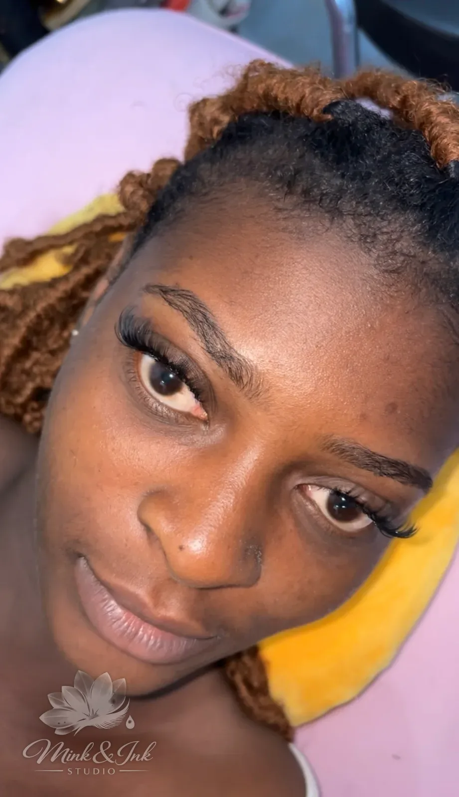 Lashes work: Hybrid lash set